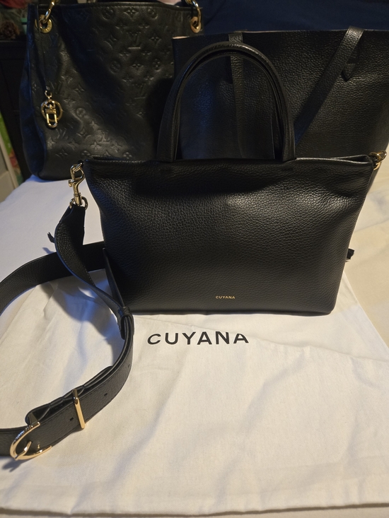 Cuyana Handbags - Cuyana Mini Easy Zipper Tote